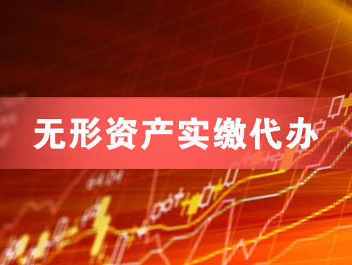 冀州无形资产实缴资本代办